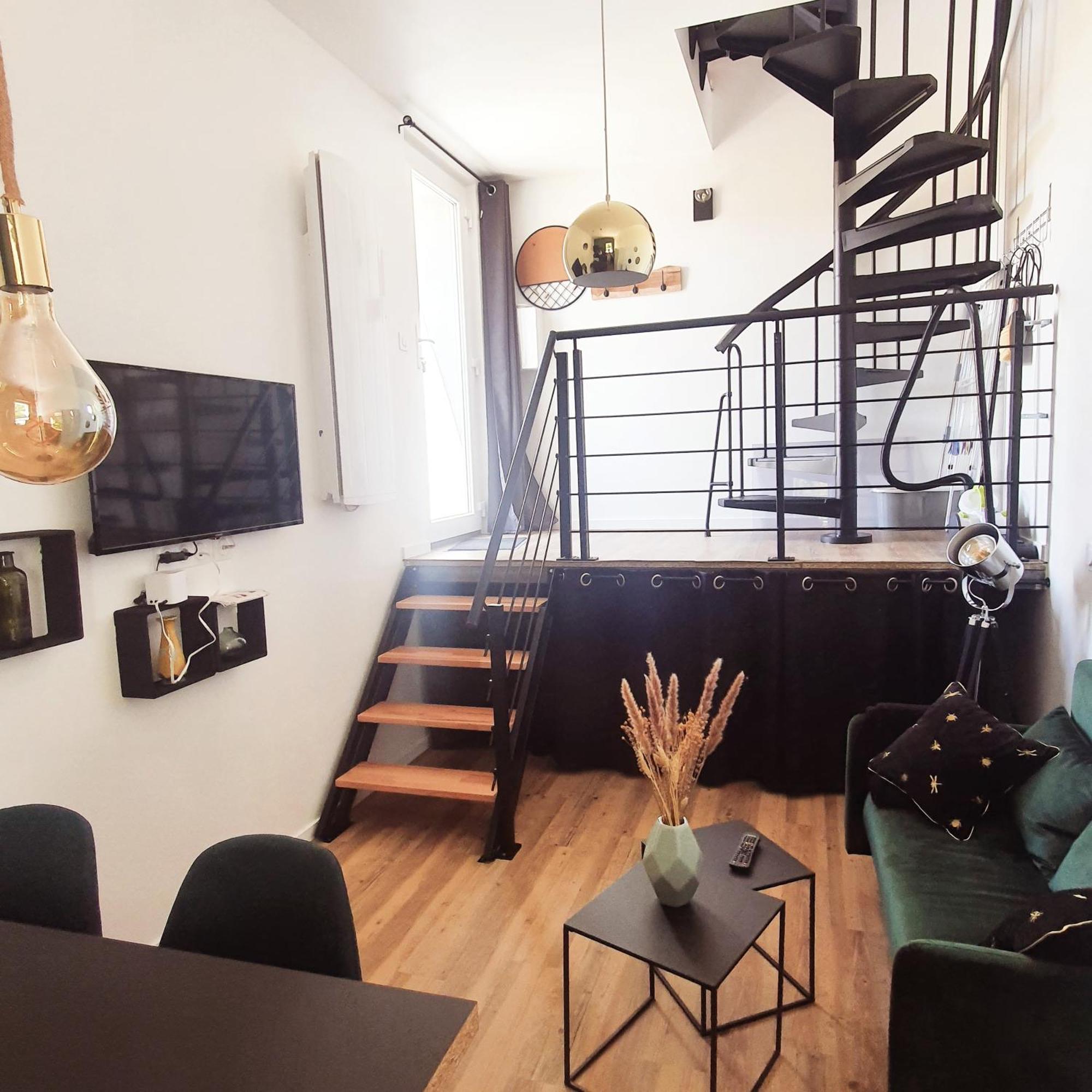 Gites O Cafe "Appartement 2 Pieces" Lazer Bagian luar foto